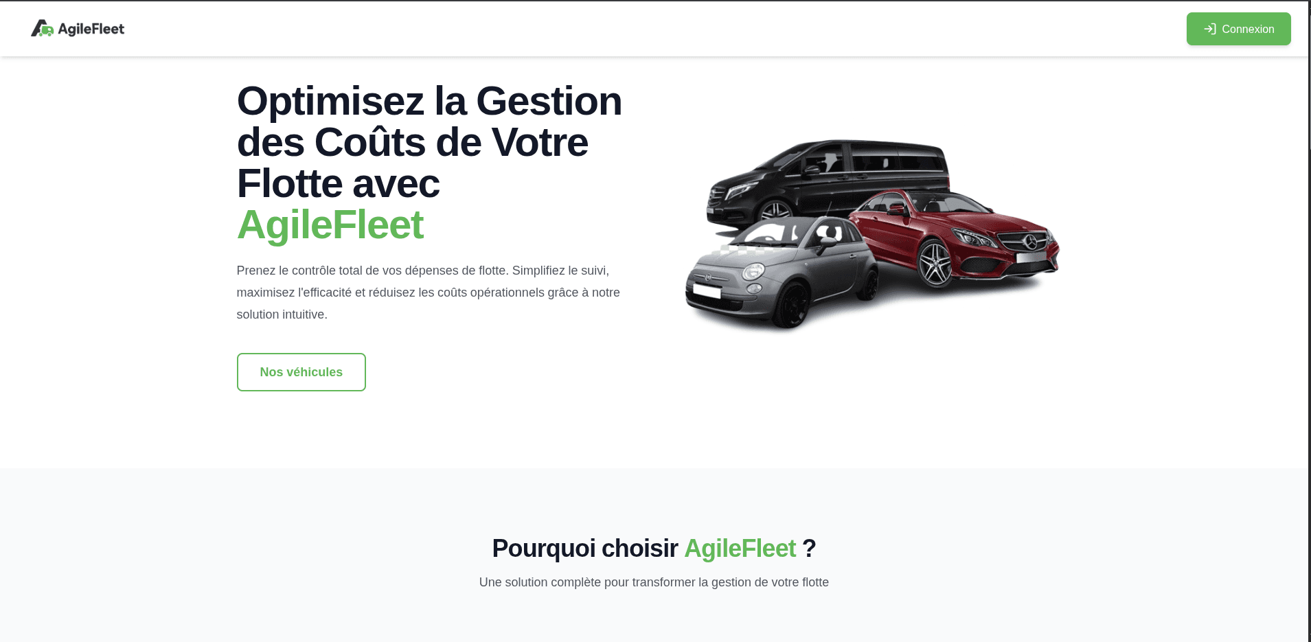 Aperçu du projet Agile Fleet